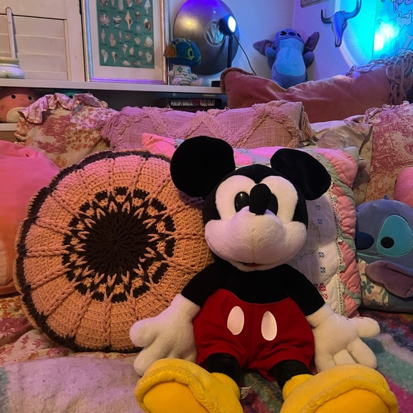 Vintage Micky Mouse Disney Stuffed Animal - Picture 2 of 4